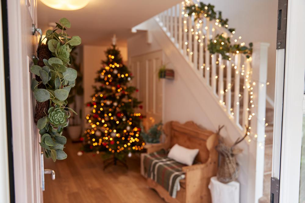 Hallway Christmas decorations expert tips and styling advice